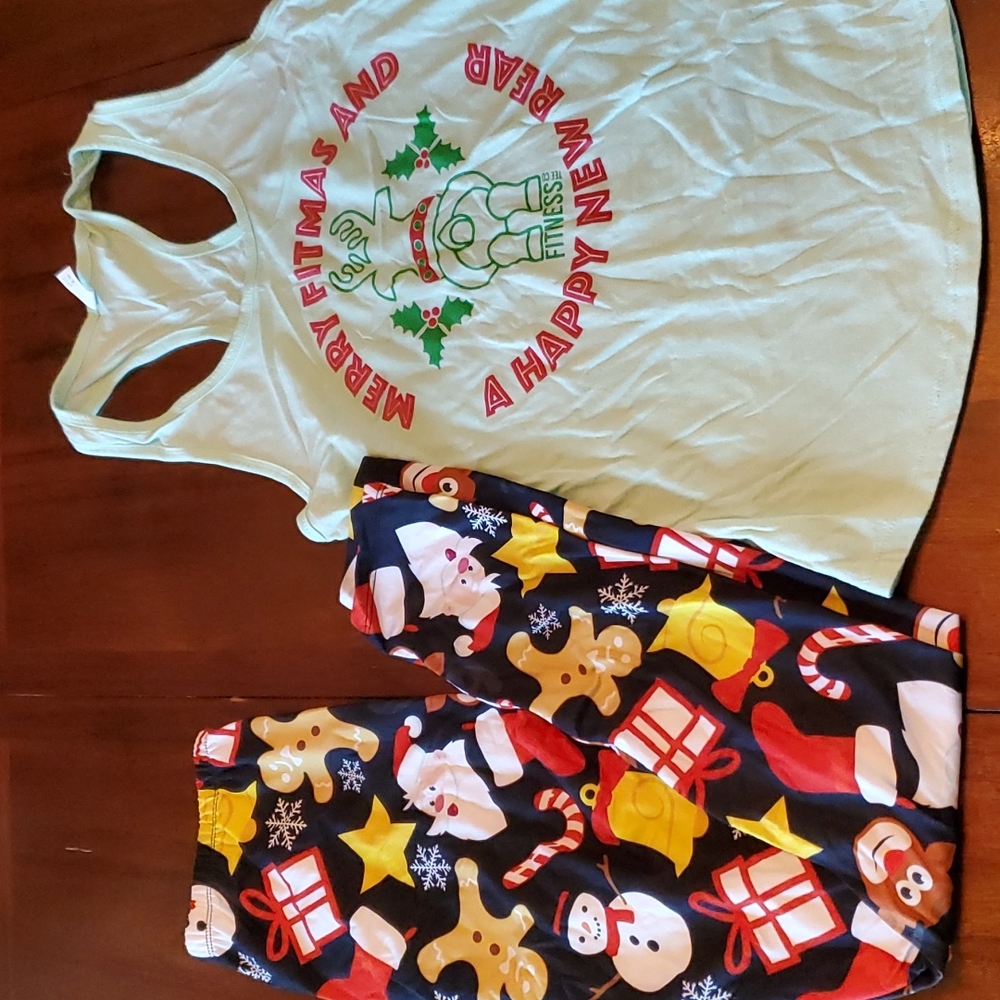 Christmas Workout Outfit